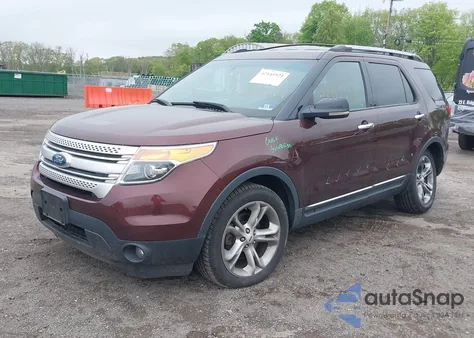 2012 Ford Explorer Xlt из США, поврежденный, VIN 1FMHK8D84CGA72015